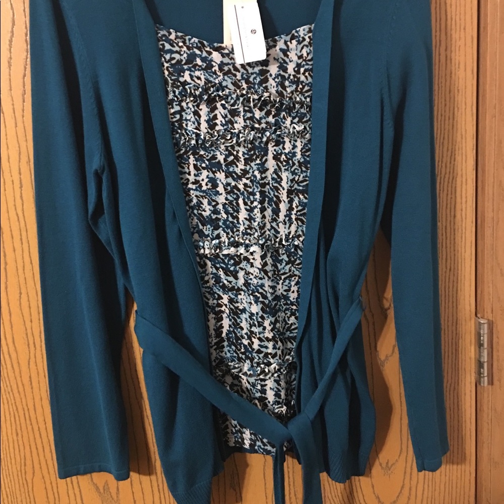 Lightweight Tie sweater